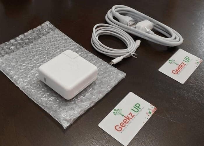 Apple 61W USB-C Power Adapter + 1M Cable & Extension Cord